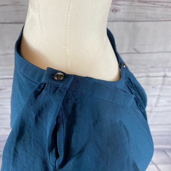 Mexx Metropolitan Peacock Blue Blouse - 44 EU - Picture 8 of 10